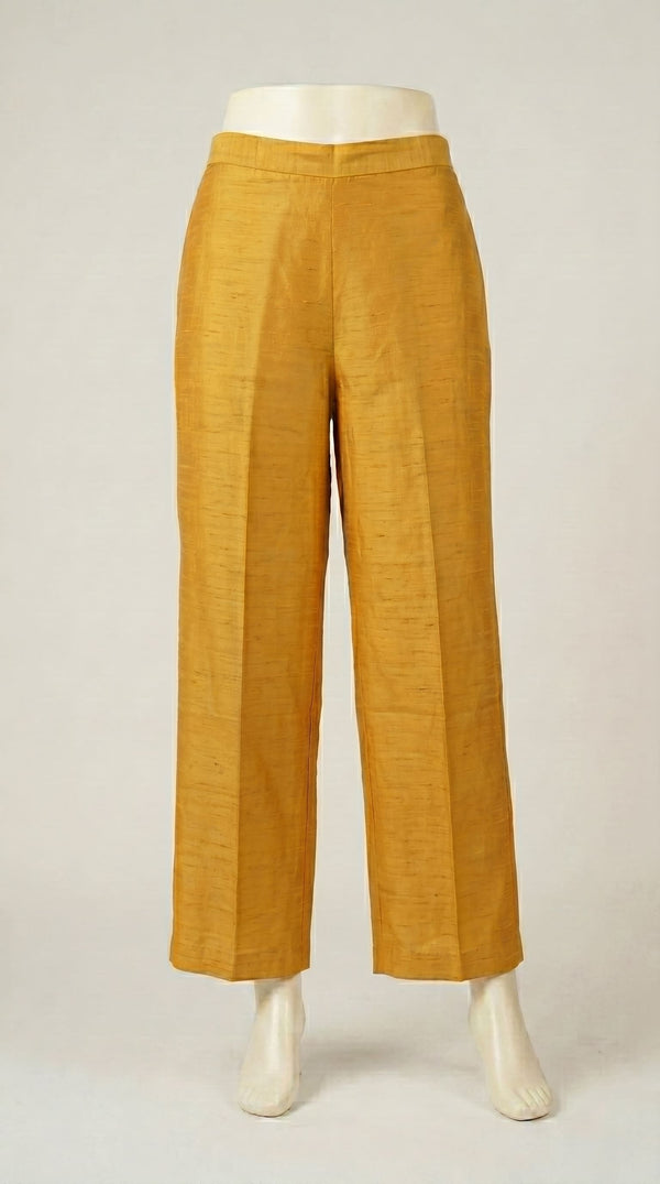Golden Plain Cambric Trouser Pl601915