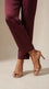 Maroon Plain Cambric Trouser Pl603305