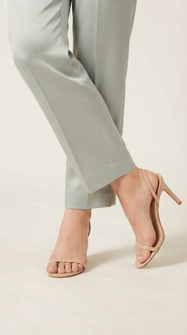 Green Plain Cambric Trouser Pl603311