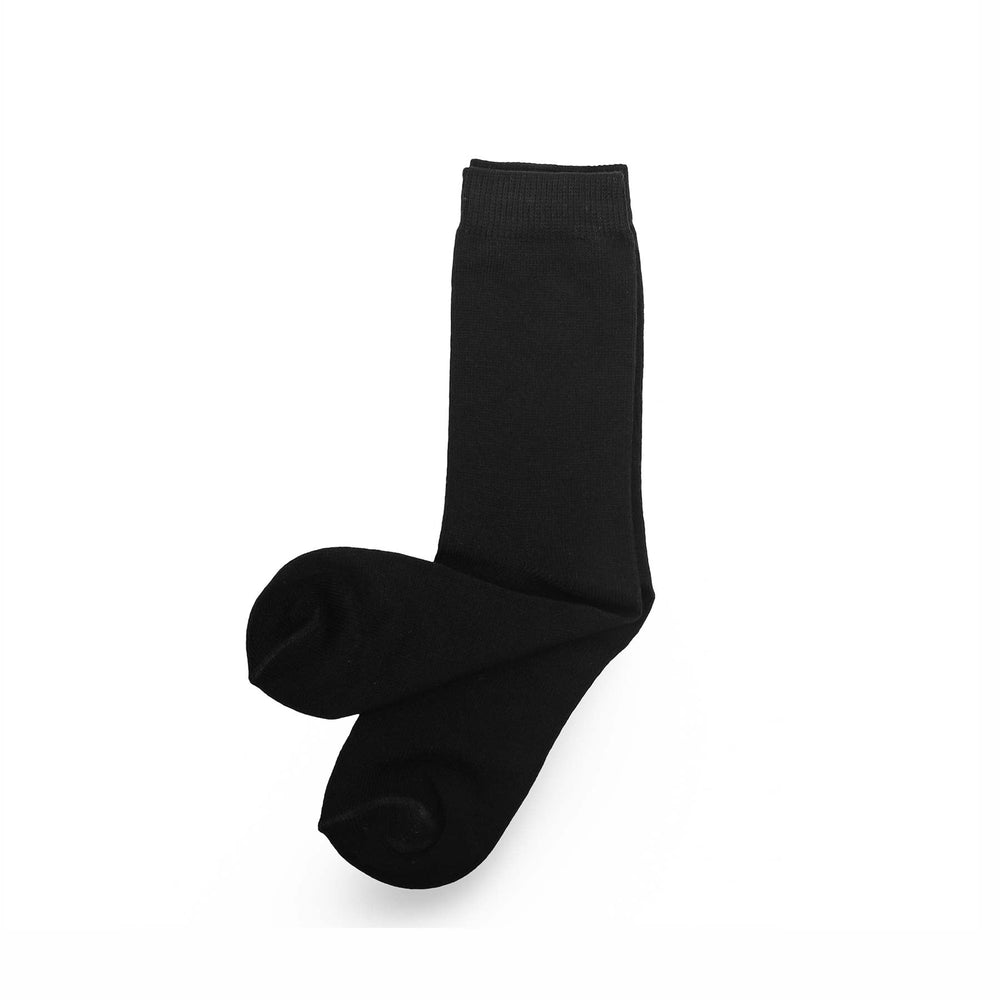 Kids Black Long Socks S01705