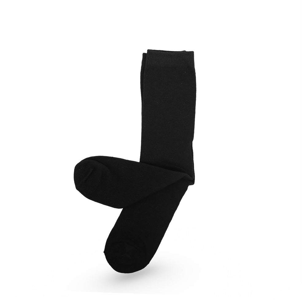 Kids Black Long Socks S01706