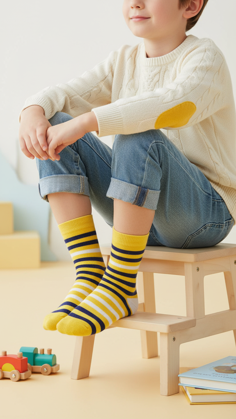 Boys Multy Long Socks S01728
