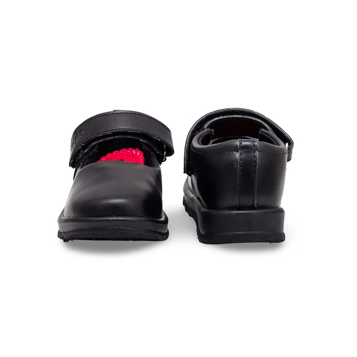 Girls Black School Shoes SK0048