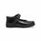 Girls Black Velcro Strap School Shoes SK0052