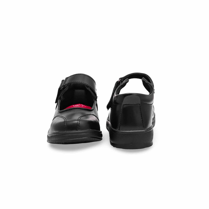 Girls Black School Shoes SK0053