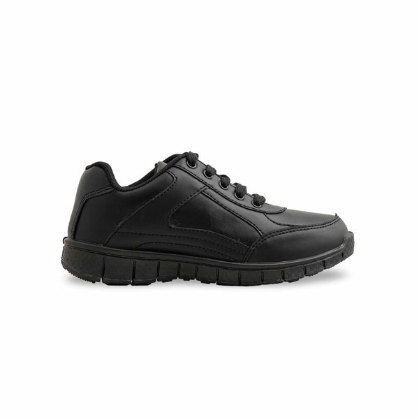 Girls Black Sports School Shoes SK0057