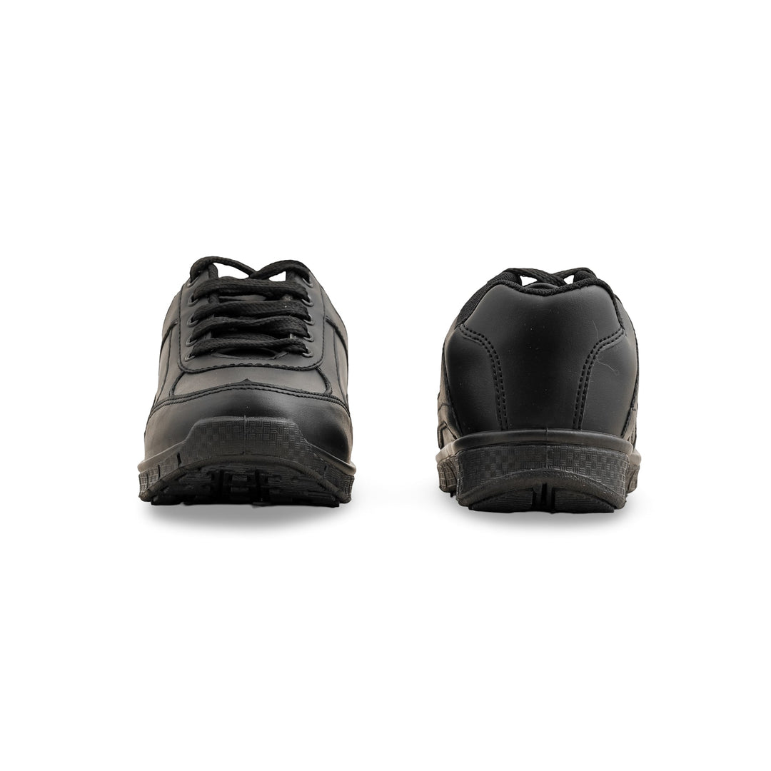 Girls Black Sports Schools Shoes SK0057