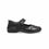 Girls Black Velcro School Shoes SK0058