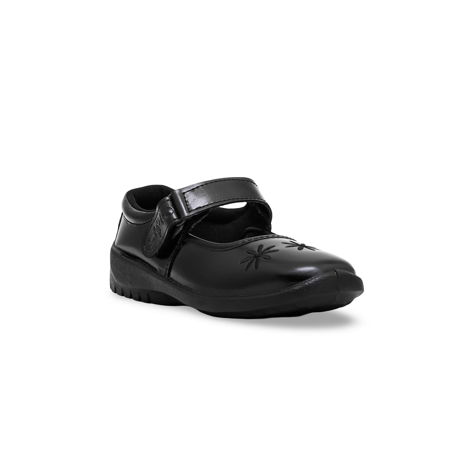 stylish black school shoes