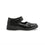 Girls Black Velcro Strap School Shoes SK0069
