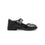 Girls Black Velcro Strap School Shoes SK0086