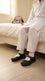 Girls Black Velcro Strap School Shoes SK0159
