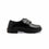 Boys Black Velcro Strap School Shoes SK1093