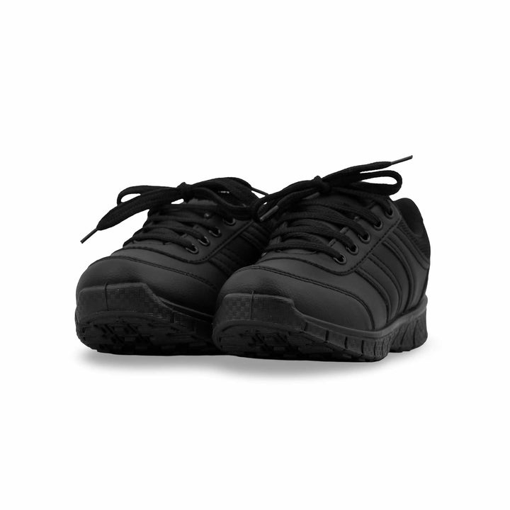 Boys Black Sports School Shoes SK1096