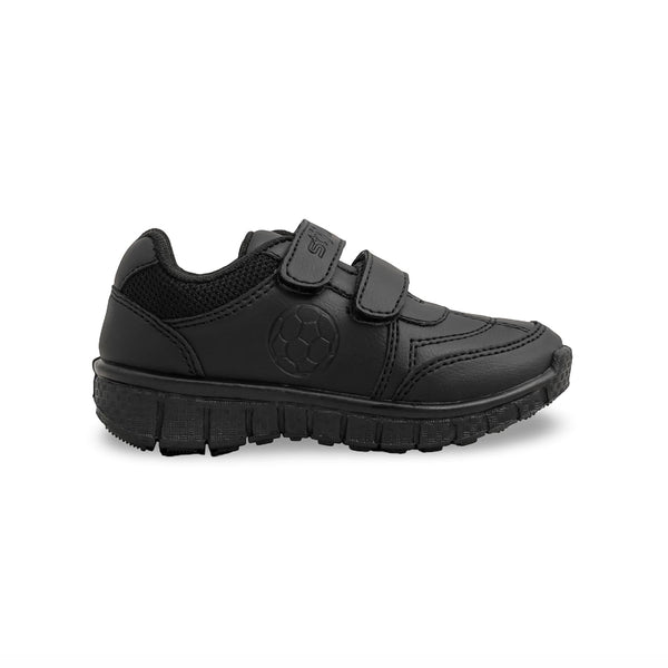 Boys Black Sports School Shoes SK1097