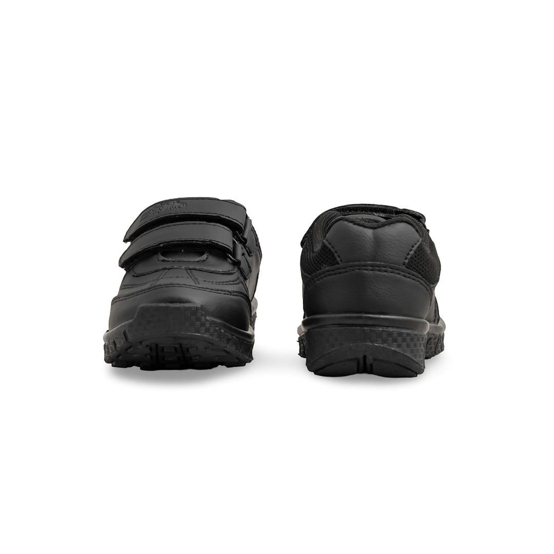 Boys Black Sports School Shoes SK1097
