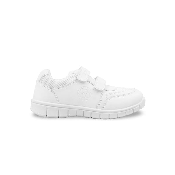Boys White Sports School Shoes SK1104