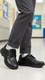 Boys Black Lace Up School Shoes SK1113