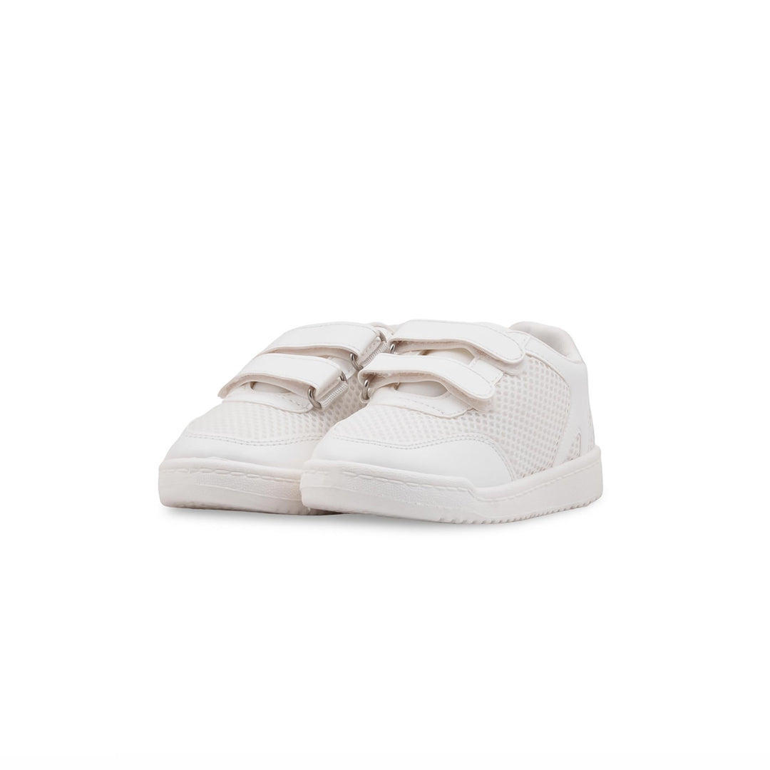 Boys White Sports School Shoes SK1121