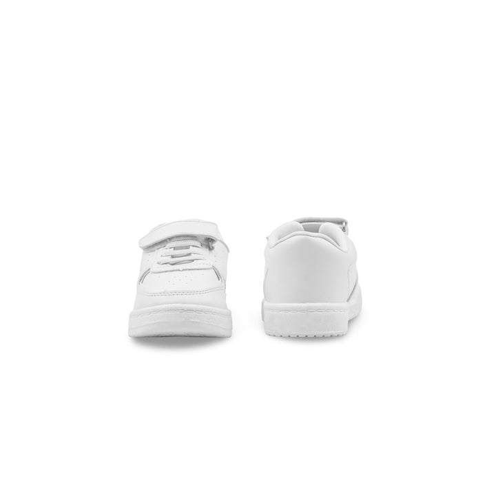 Boys White Sports School Shoes SK1122