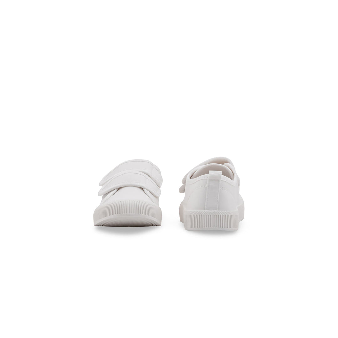 Boys White Sports School Shoes SK1202