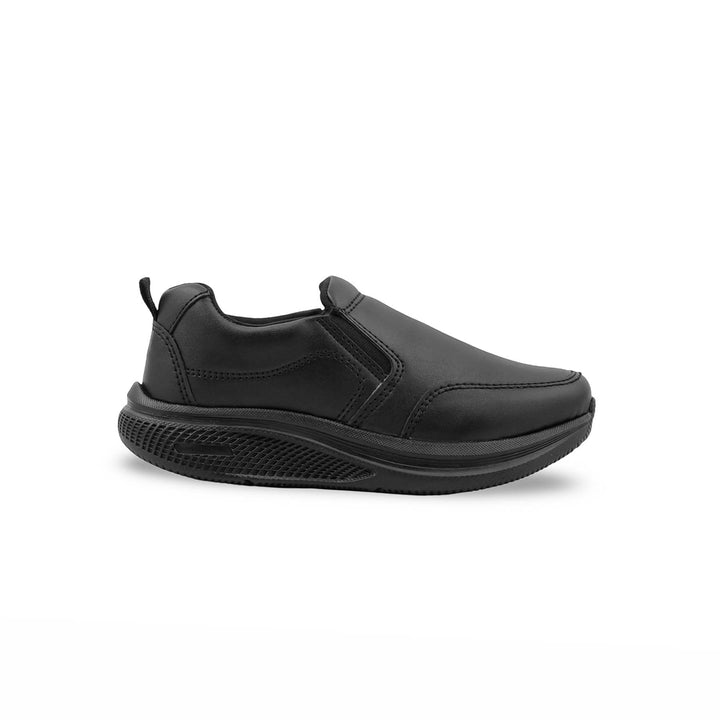 Boys Black Sports School Shoes SK1207