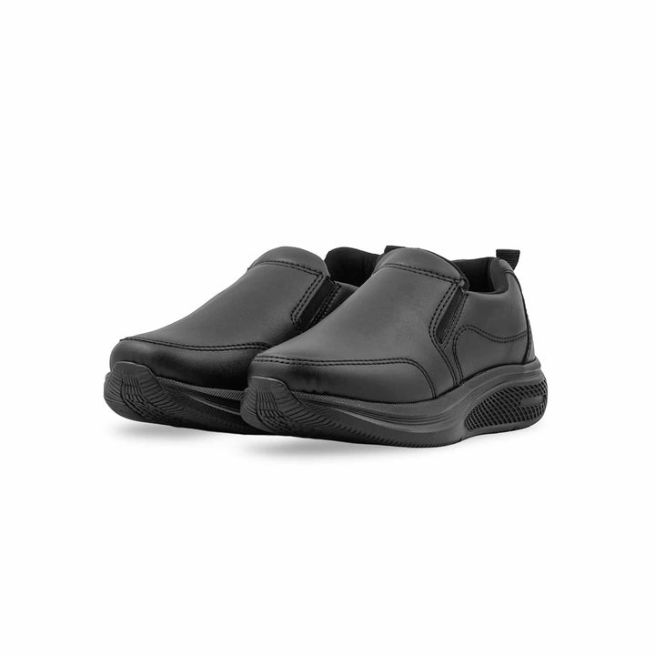 Boys Black Sports School Shoes SK1207