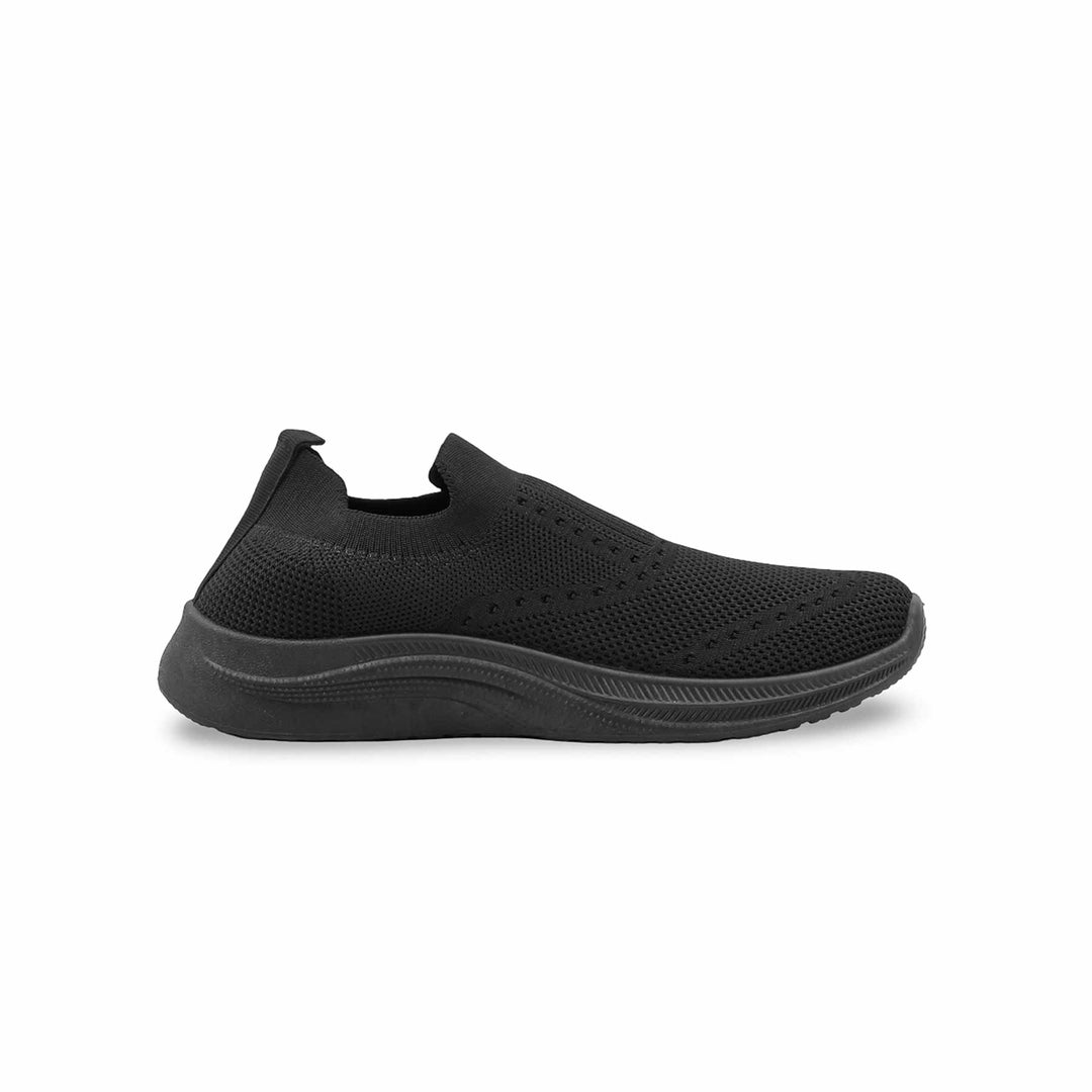 Boys Black Sports School Shoes SK1213