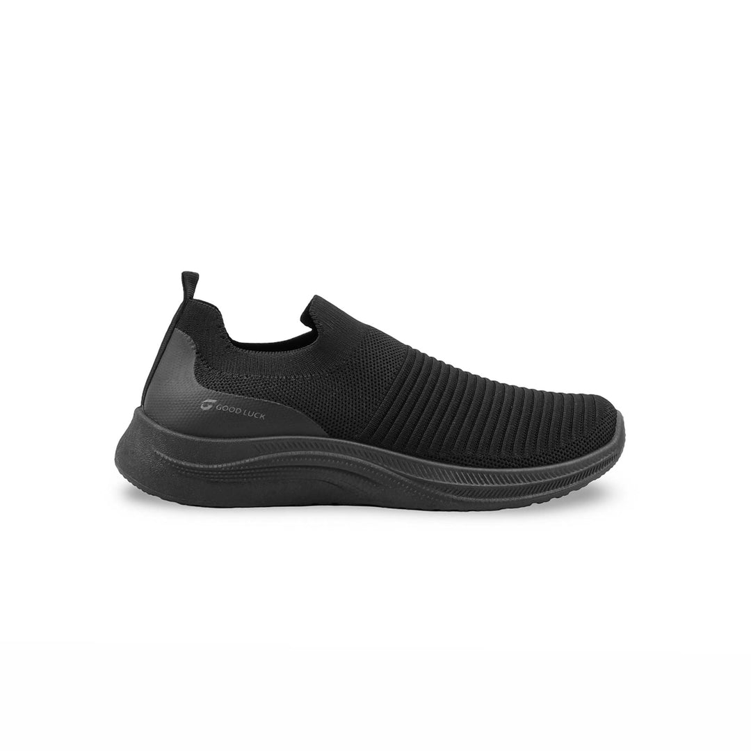 Boys Black Sports School Shoes SK1216