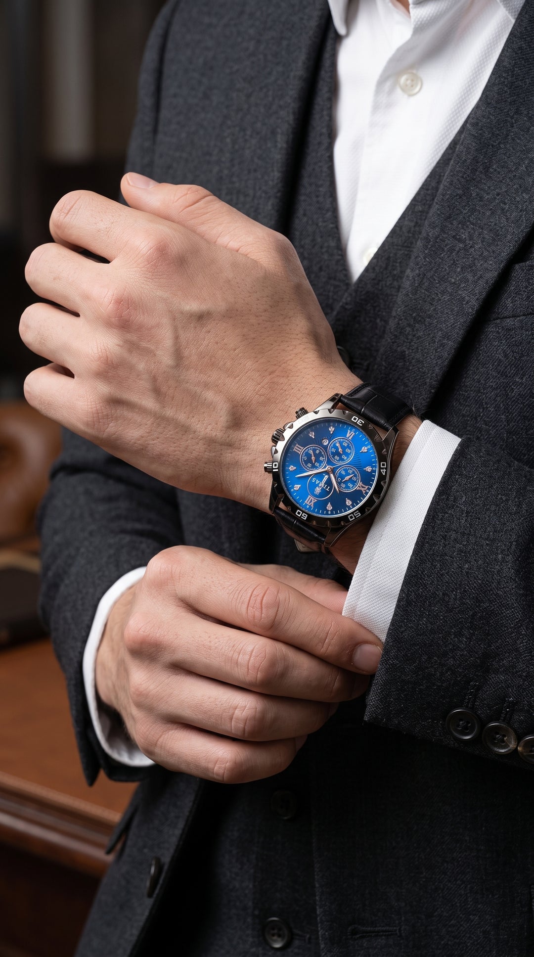 Watch For Men with Free Box T3070801