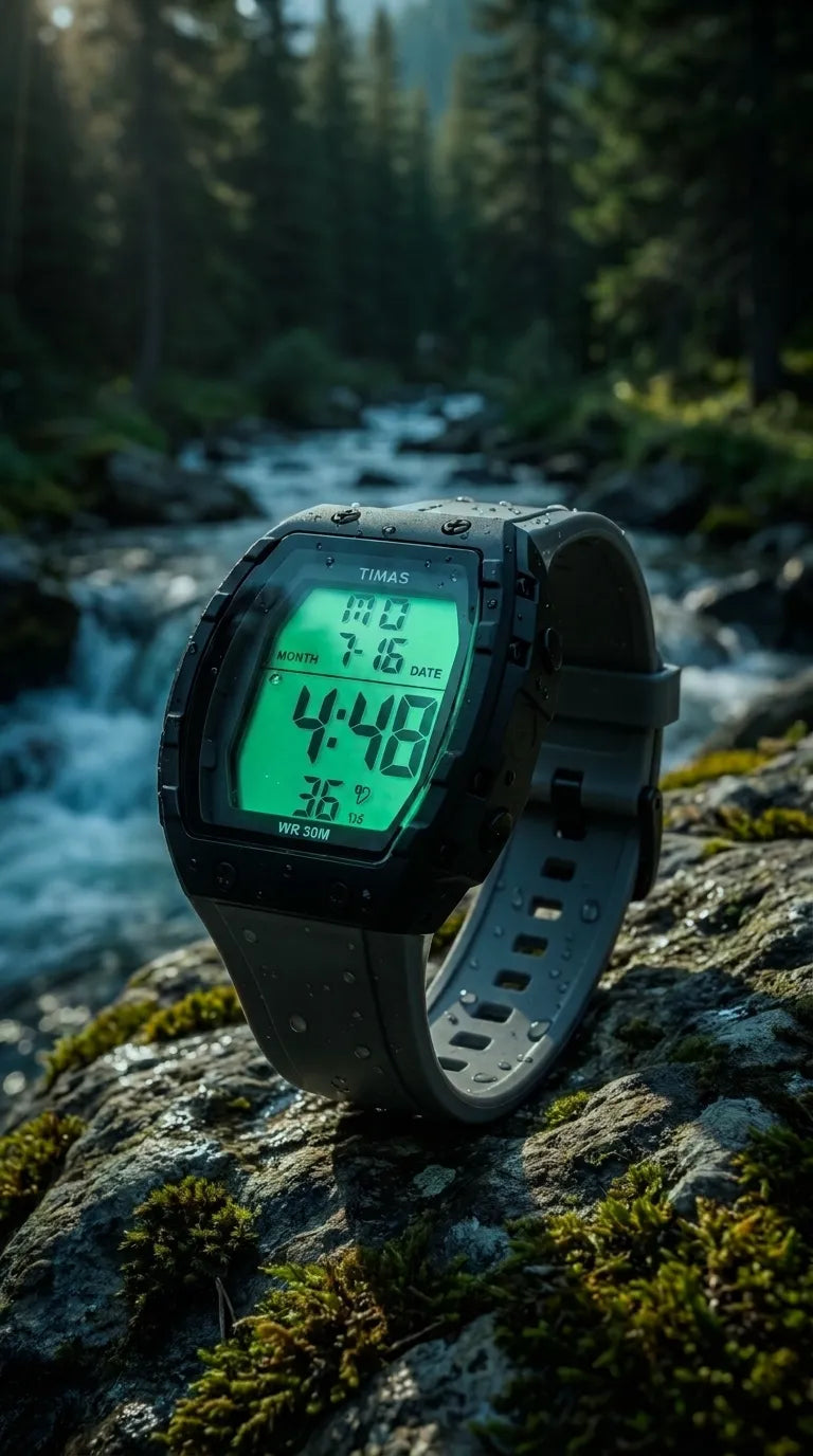 Waterproof Sports Watch for Men with Free Box T3071007