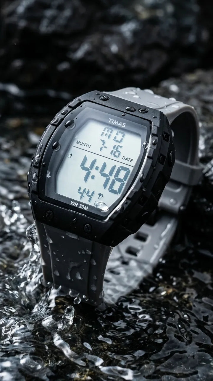 Waterproof Sports Watch for Men with Free Box T3071007
