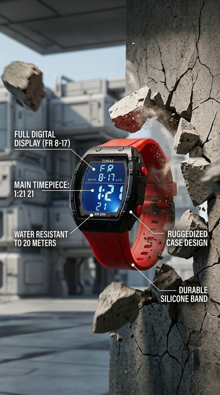 Waterproof Sports Watch for Men with Free Box T3071113