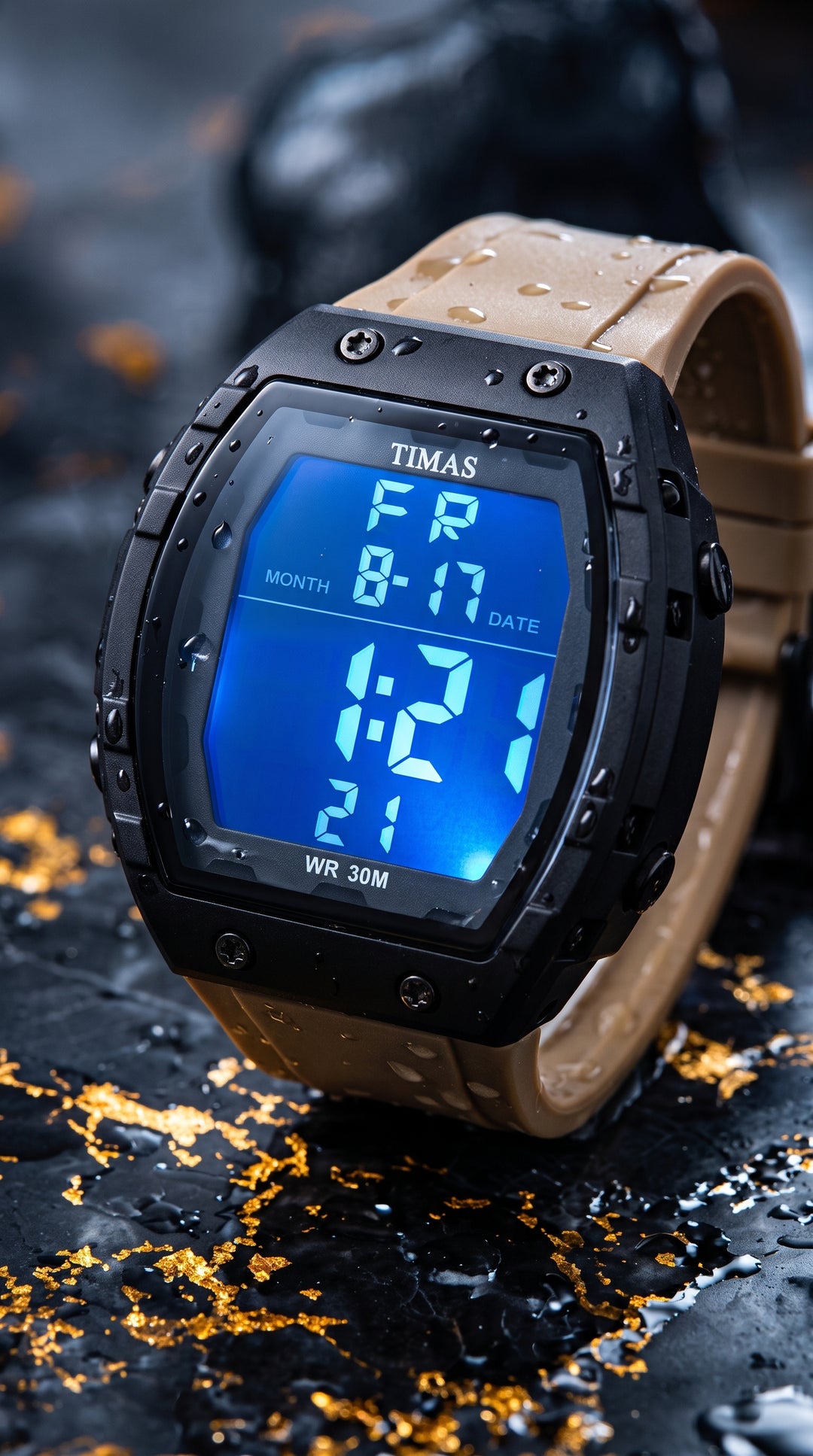 Waterproof Sports Watch for Men with Free Box T3071126