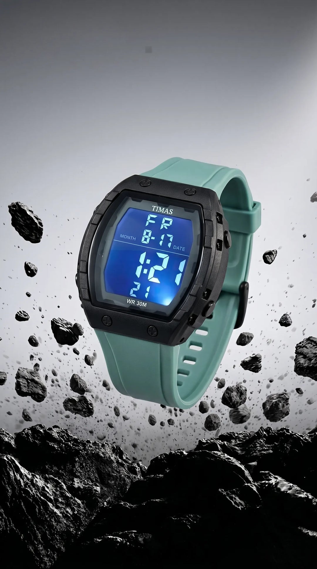 Waterproof Sports Watch for Men with Free Box T3071153