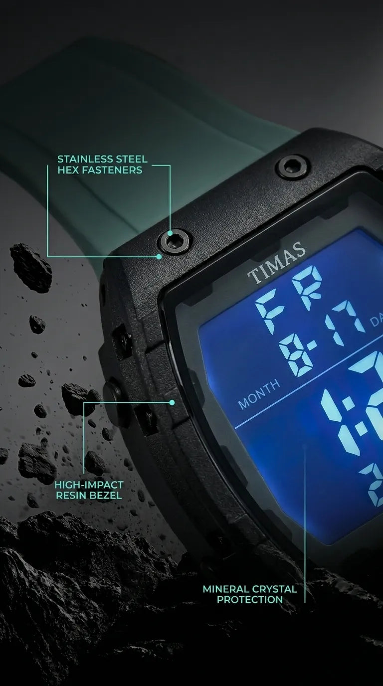Waterproof Sports Watch for Men with Free Box T3071153