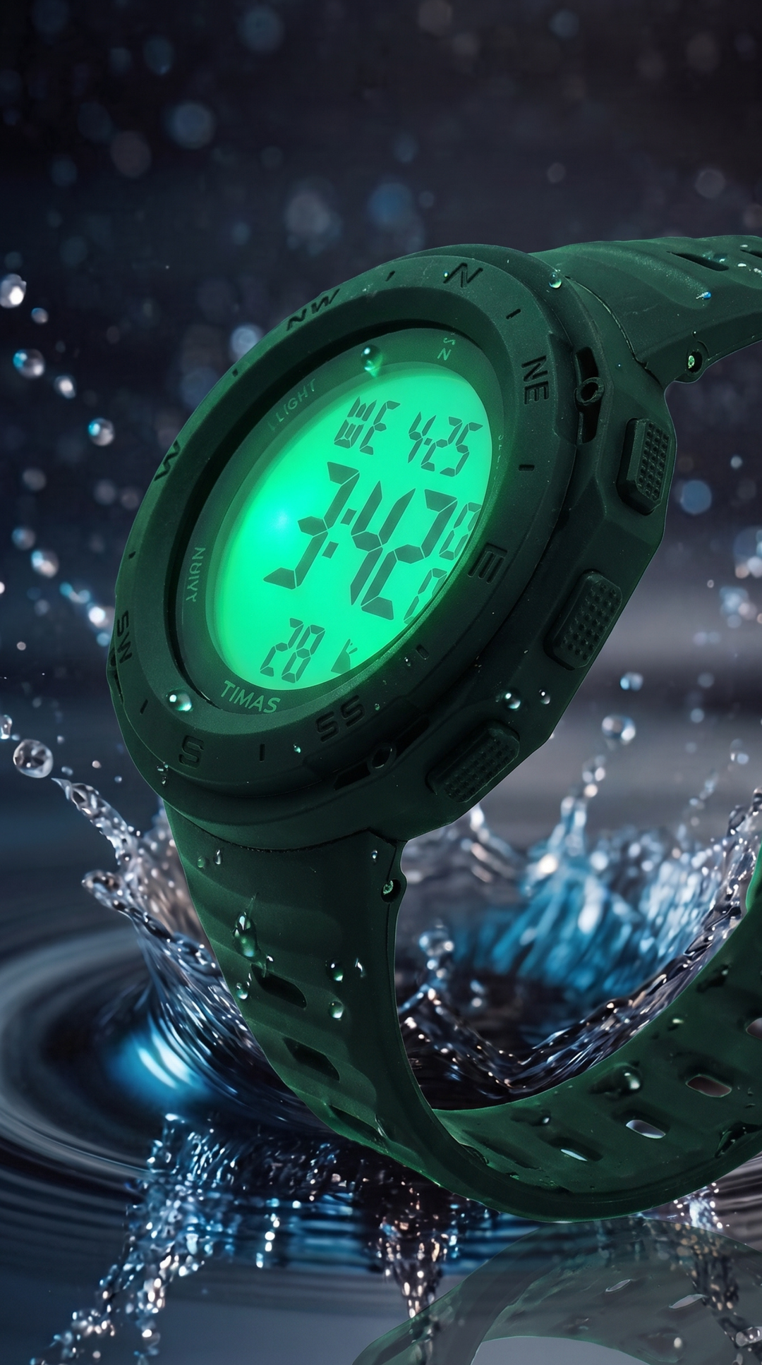 Waterproof Sports Watch for Men with Free Box T3071201