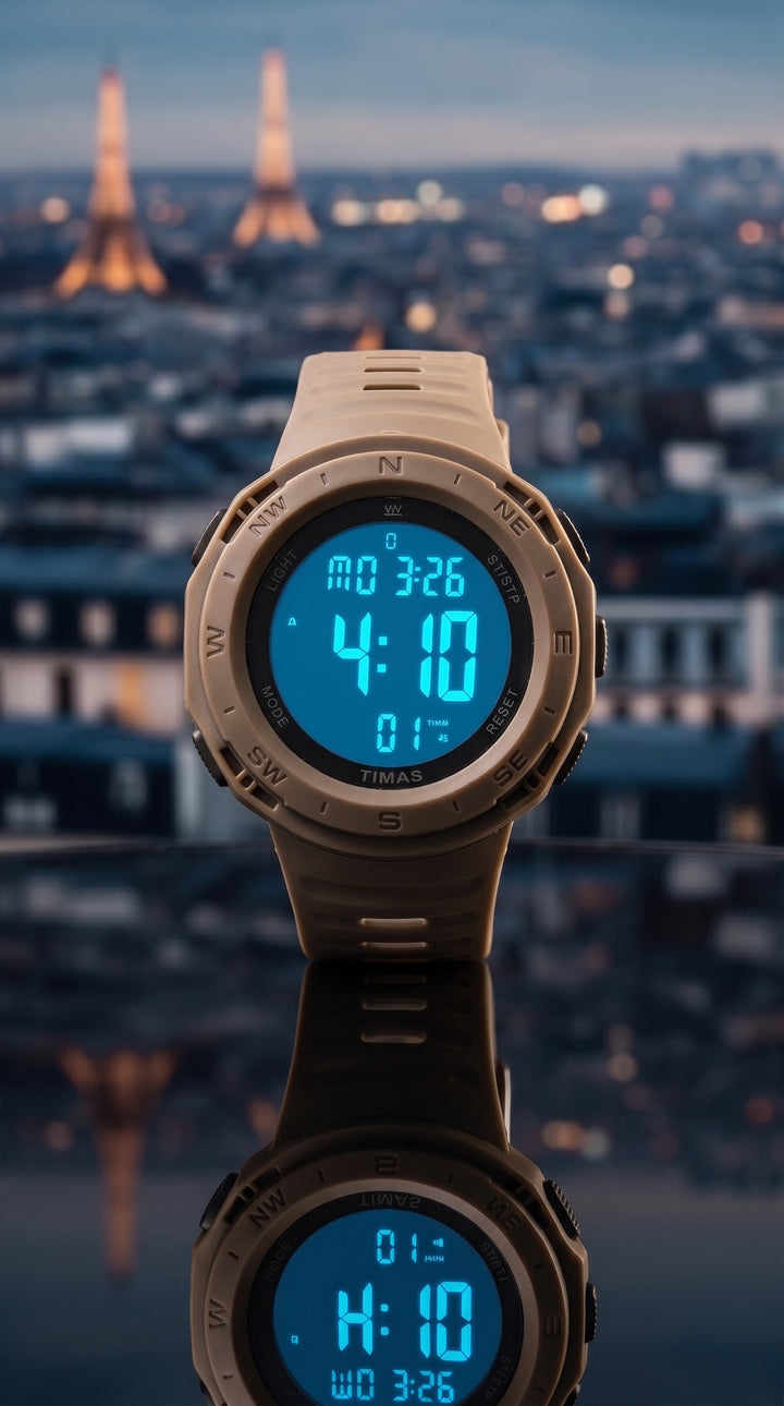Waterproof Sports Watch for Men with Free Box T3071326