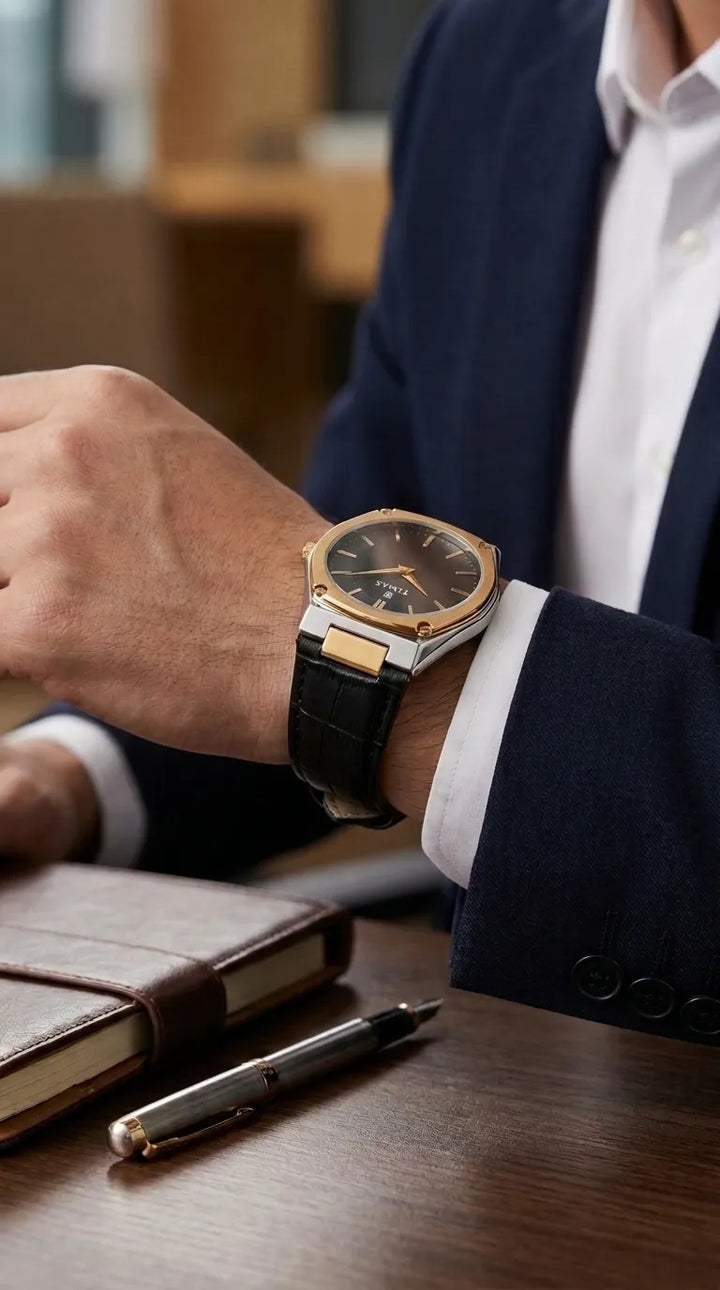 Watch for Men with Free Box T3109215