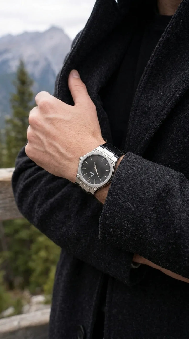 Watch for Men with Free Box T3109216