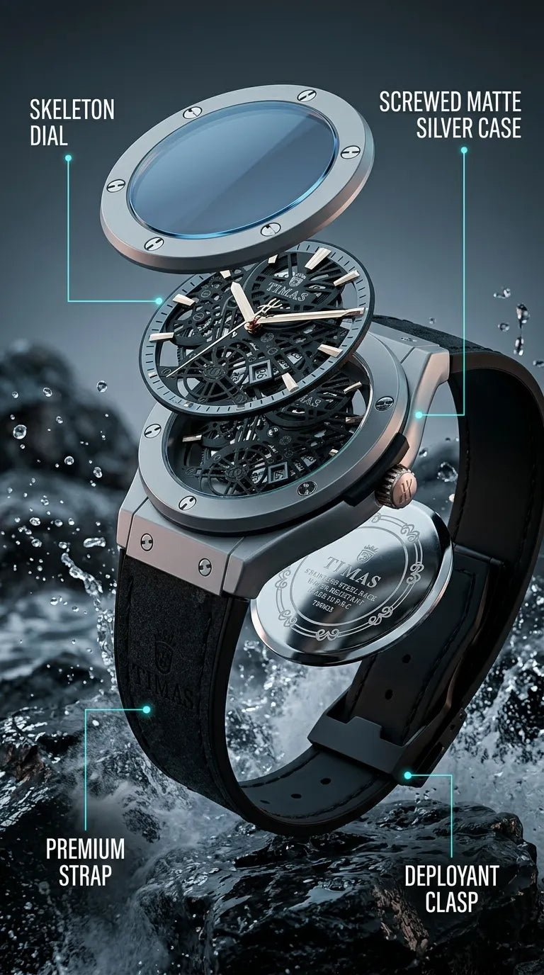 Watch for Men with Free Box T3109716