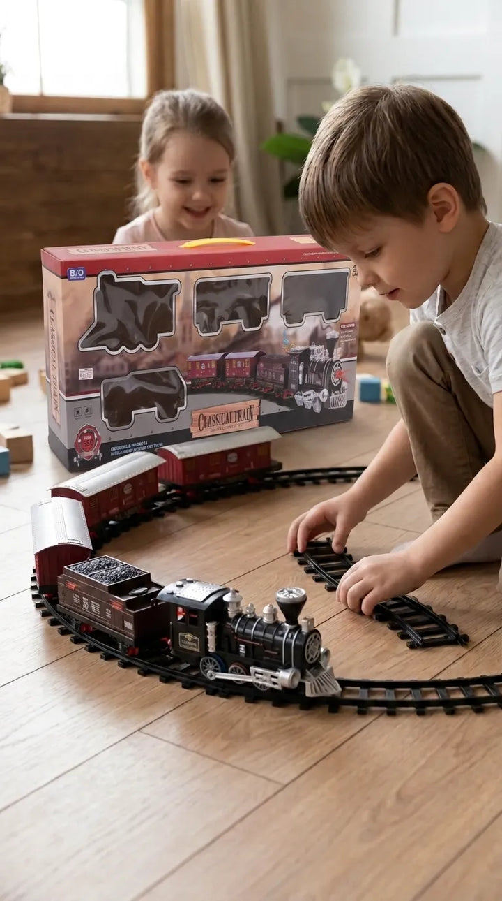 Train And Track Set For Kids T7002310
