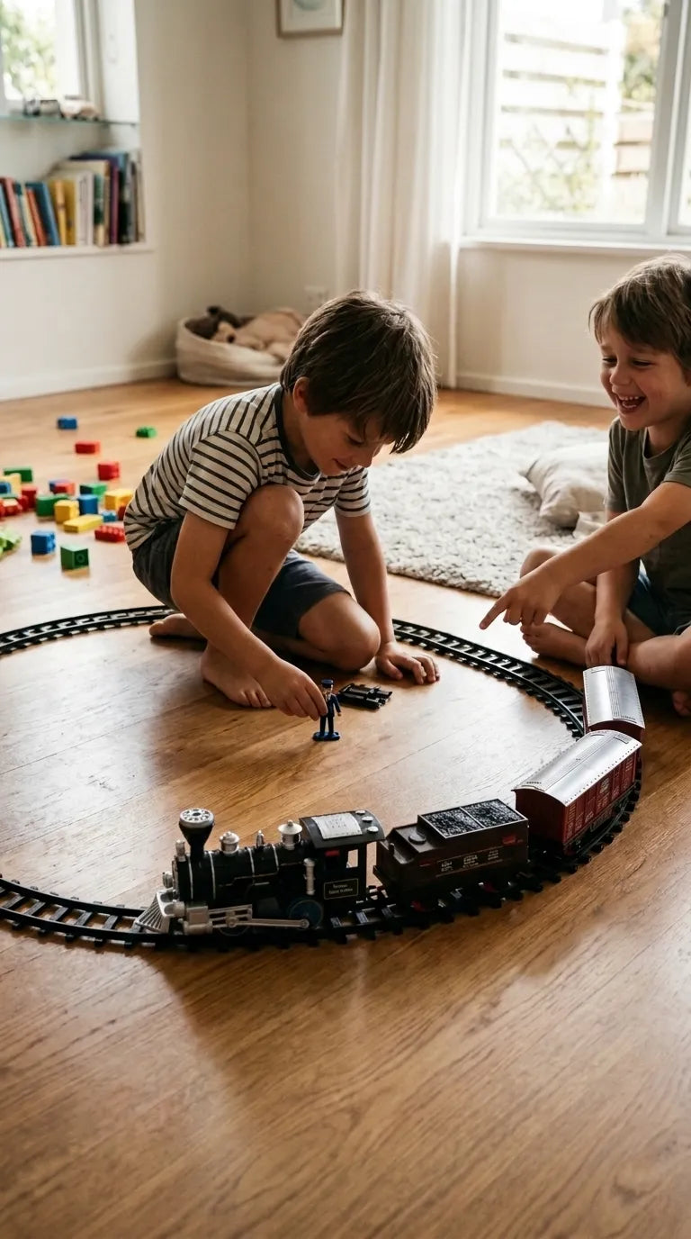 Train And Track Set For Kids T7002310