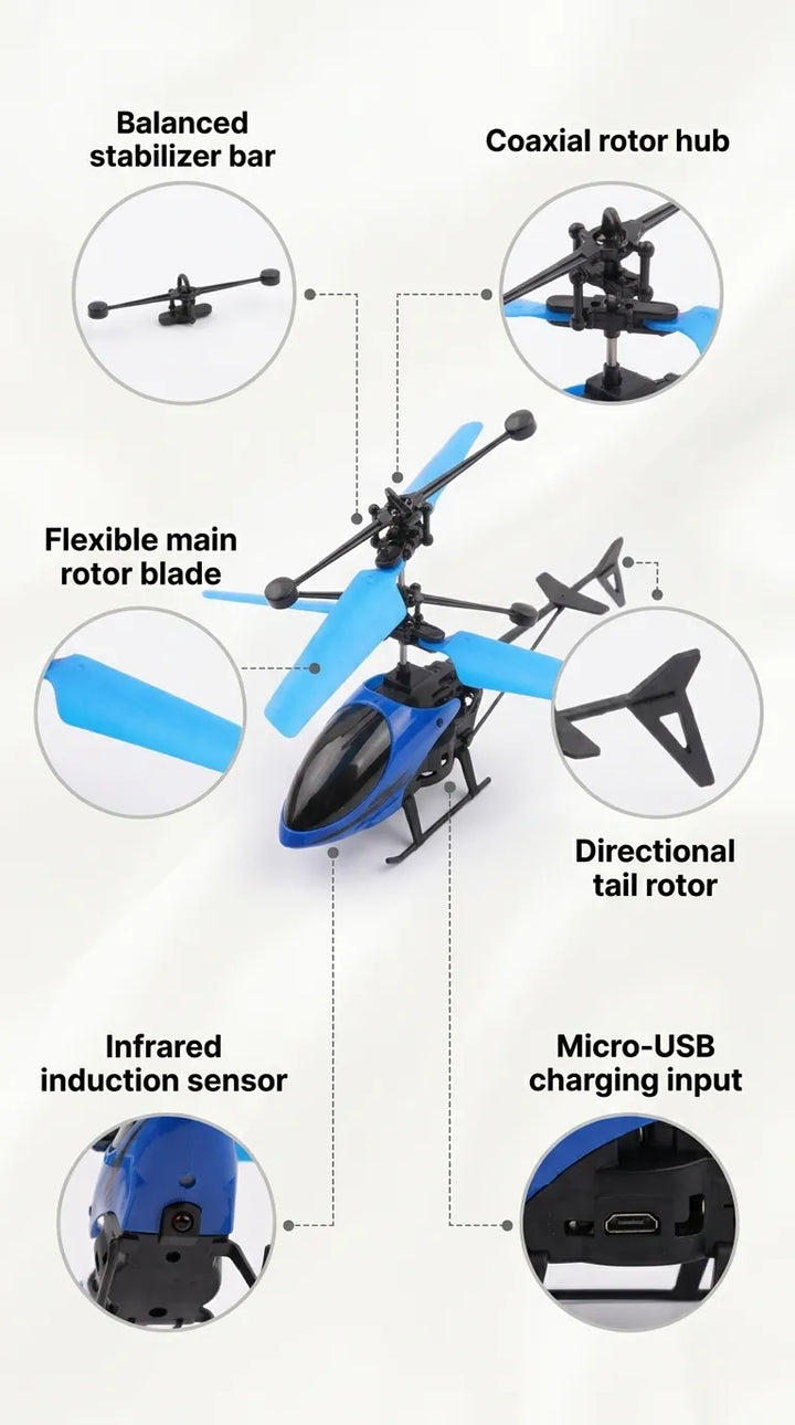 Remote Control Helicopter For Kids T7004712