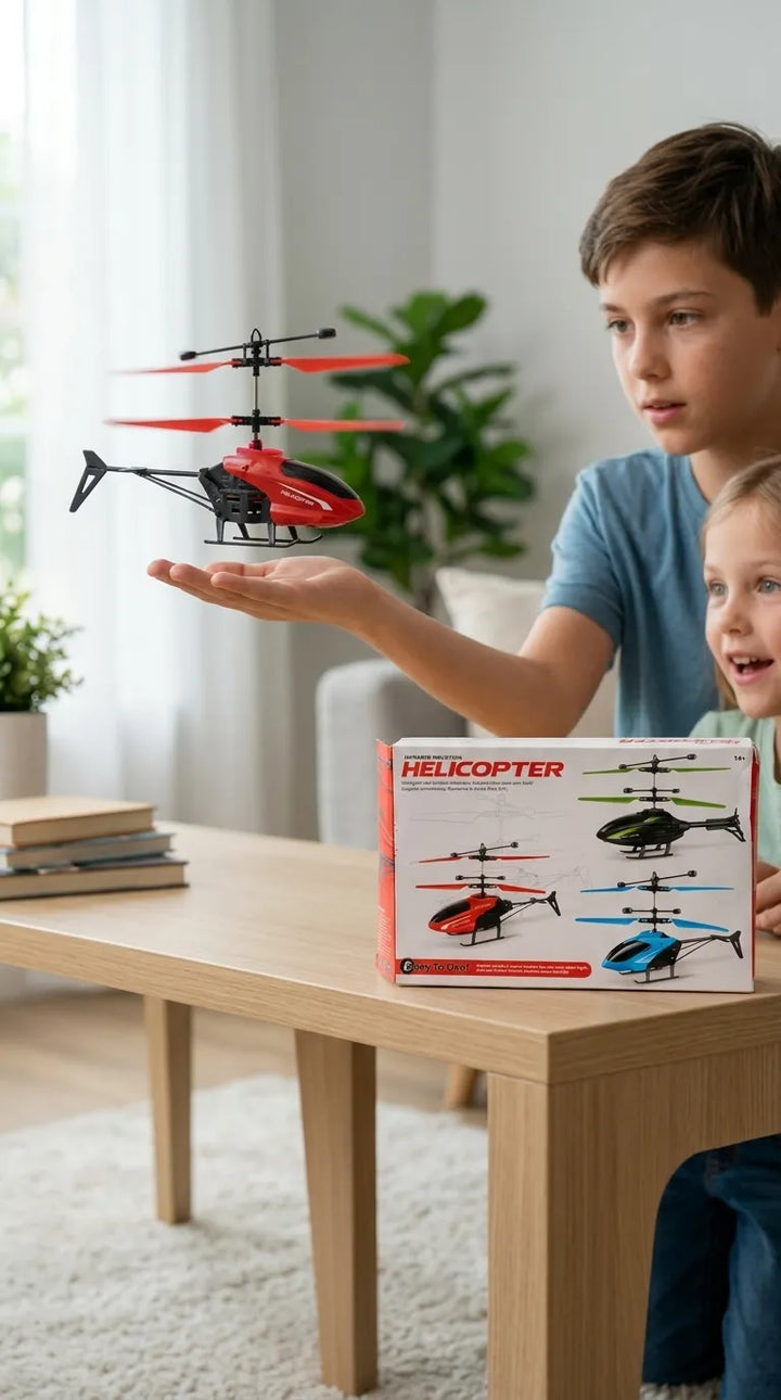 Flying Helicopter With Palm Sensor For Kids T7004713