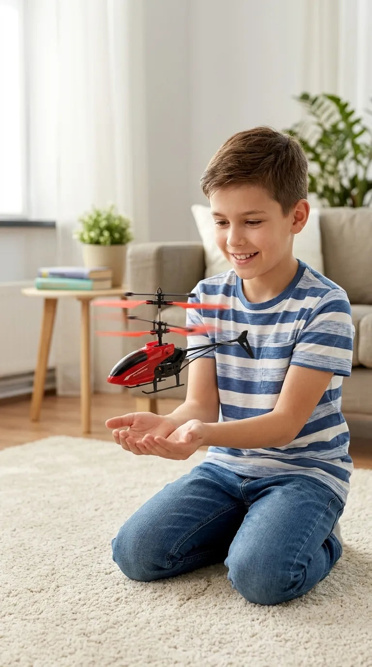 Flying Helicopter With Palm Sensor For Kids T7004713