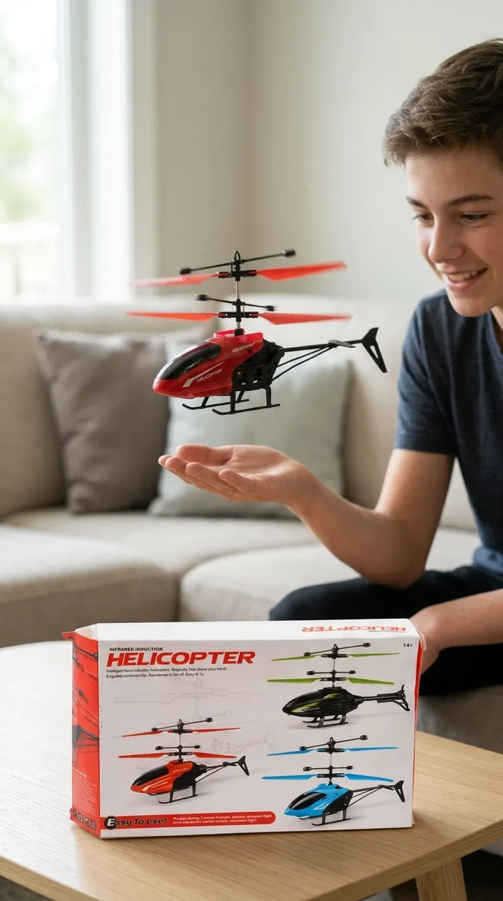 Flying Helicopter With Palm Sensor For Kids T7004713