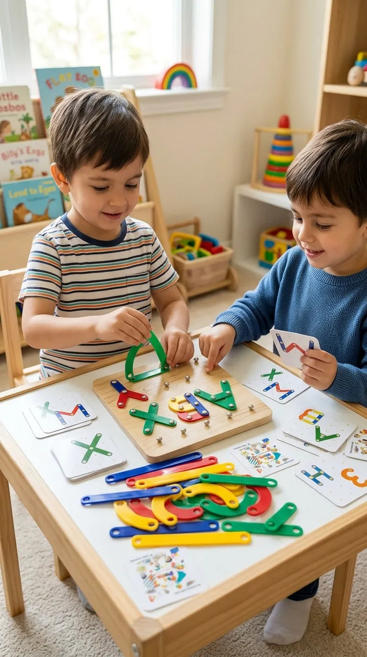 Montessori Mind Creative Sticks ABC Shapes & 123 T7011110
