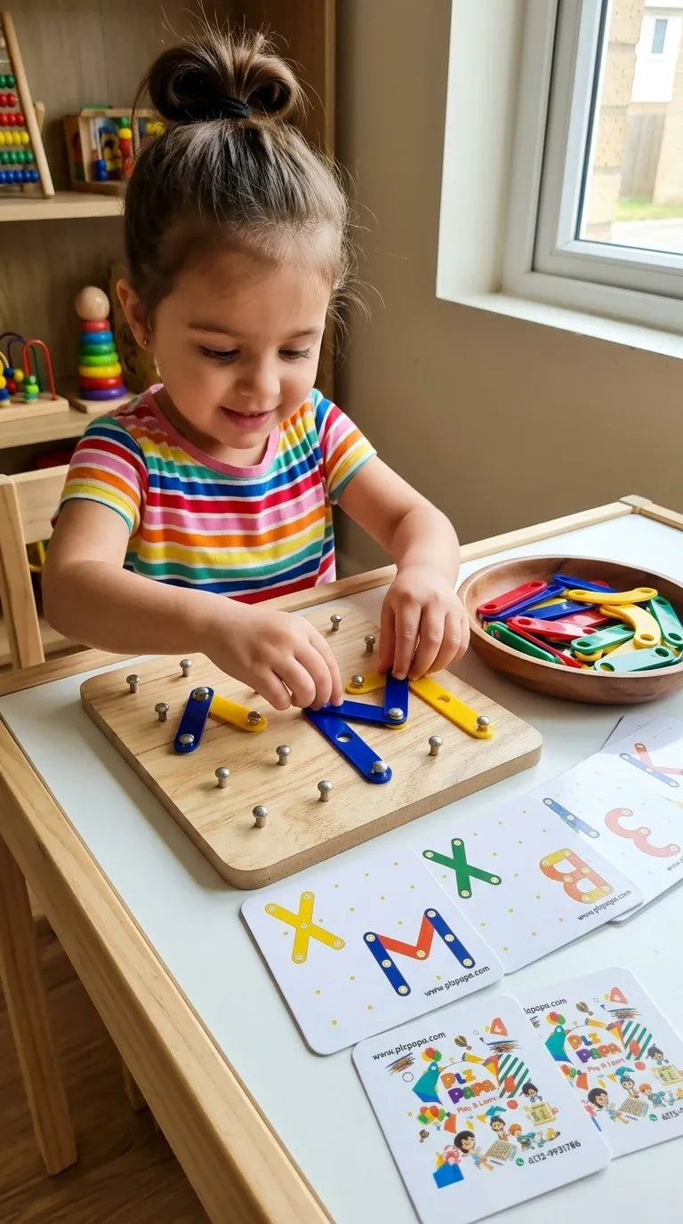 Montessori Mind Creative Sticks ABC Shapes & 123 T7011110