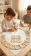Kids Wooden Alphabet Coloring Blocks Stencils T7011262